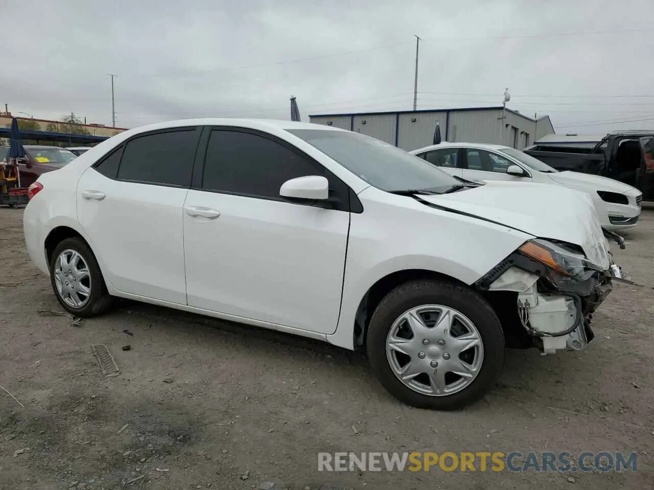 4 Фотография поврежденного автомобиля 2T1BURHE6KC231818 TOYOTA COROLLA 2019