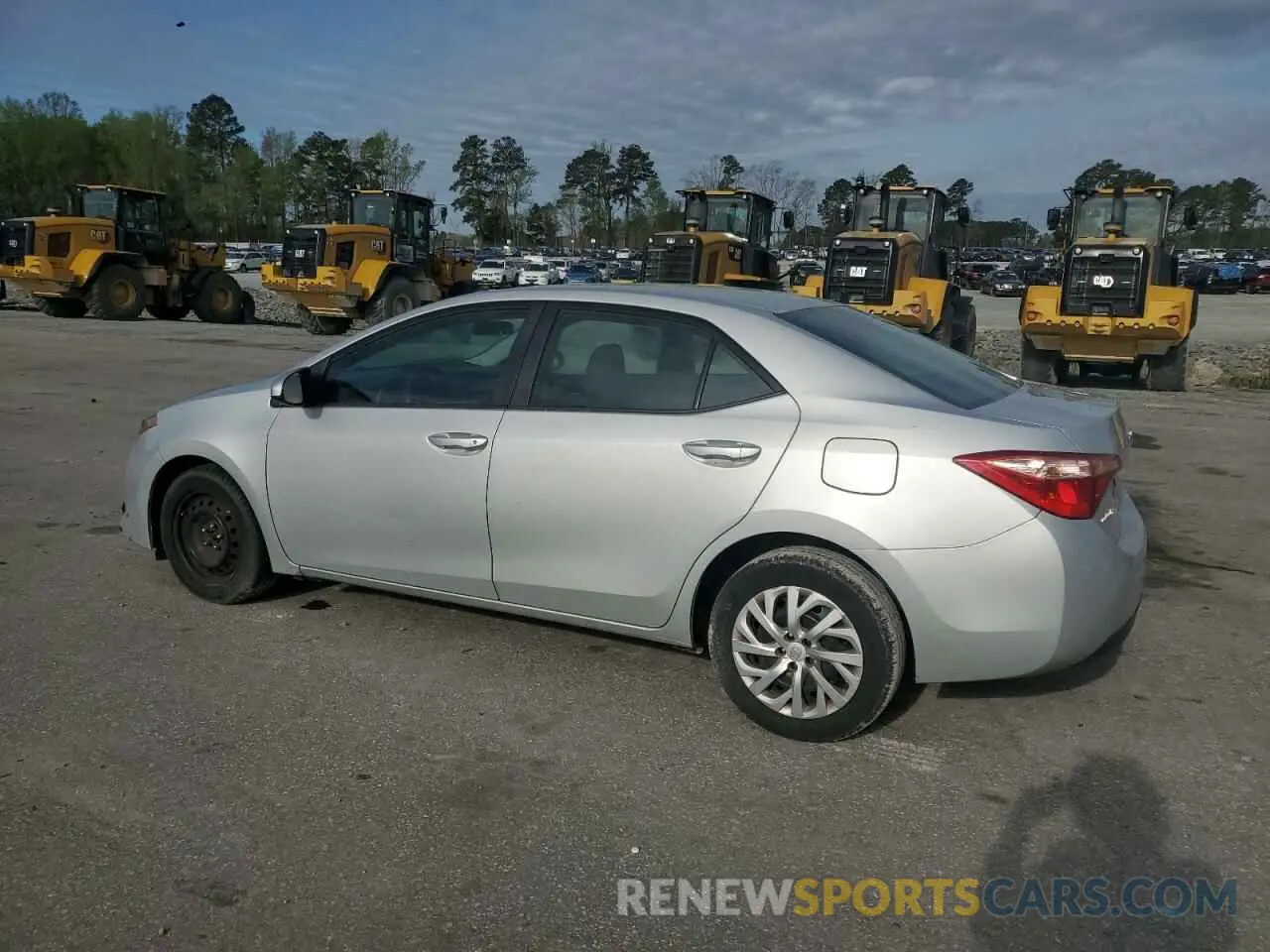 2 Photograph of a damaged car 2T1BURHE6KC241376 TOYOTA COROLLA 2019
