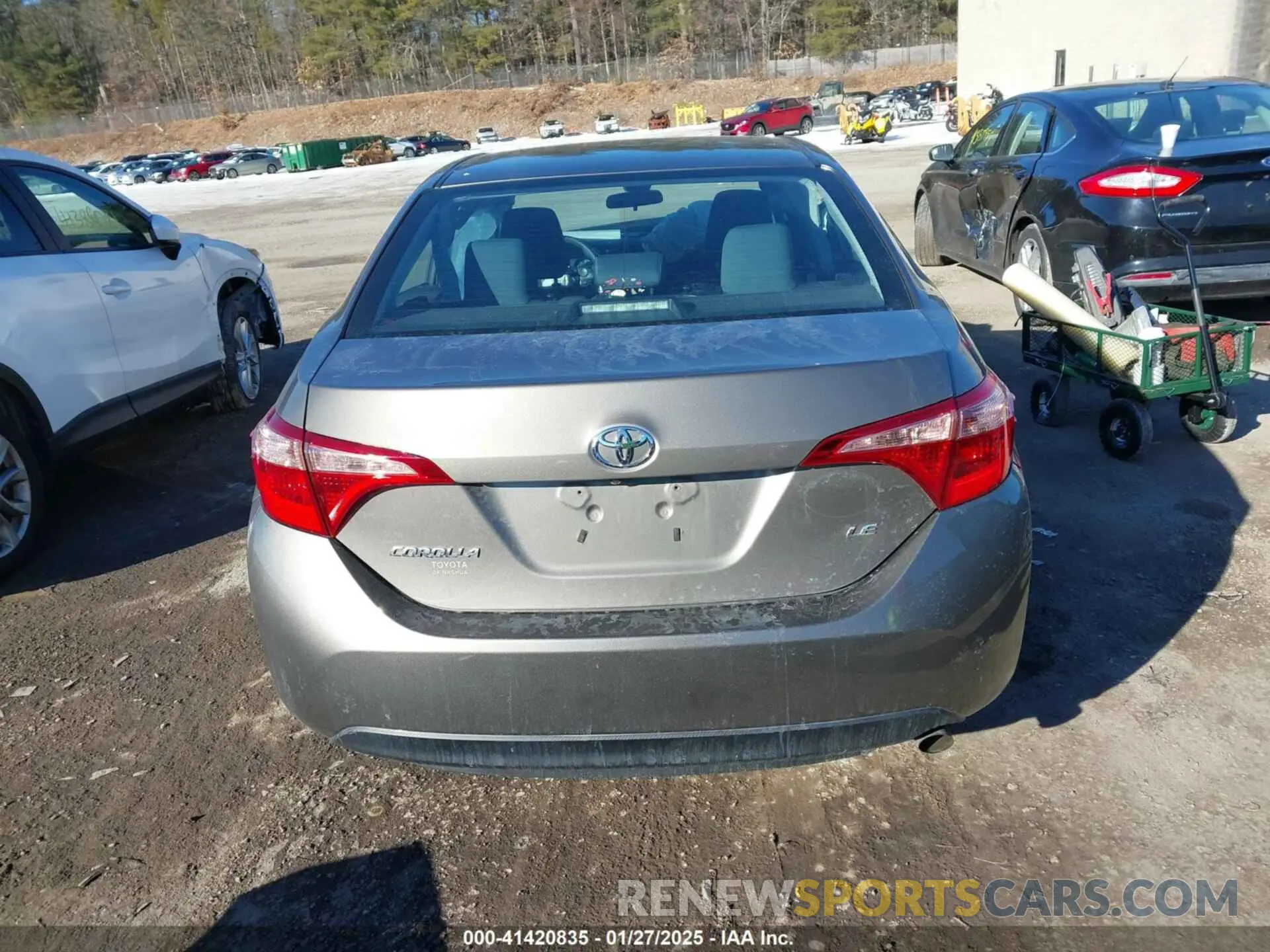 16 Фотография поврежденного автомобиля 2T1BURHE7KC135356 TOYOTA COROLLA 2019