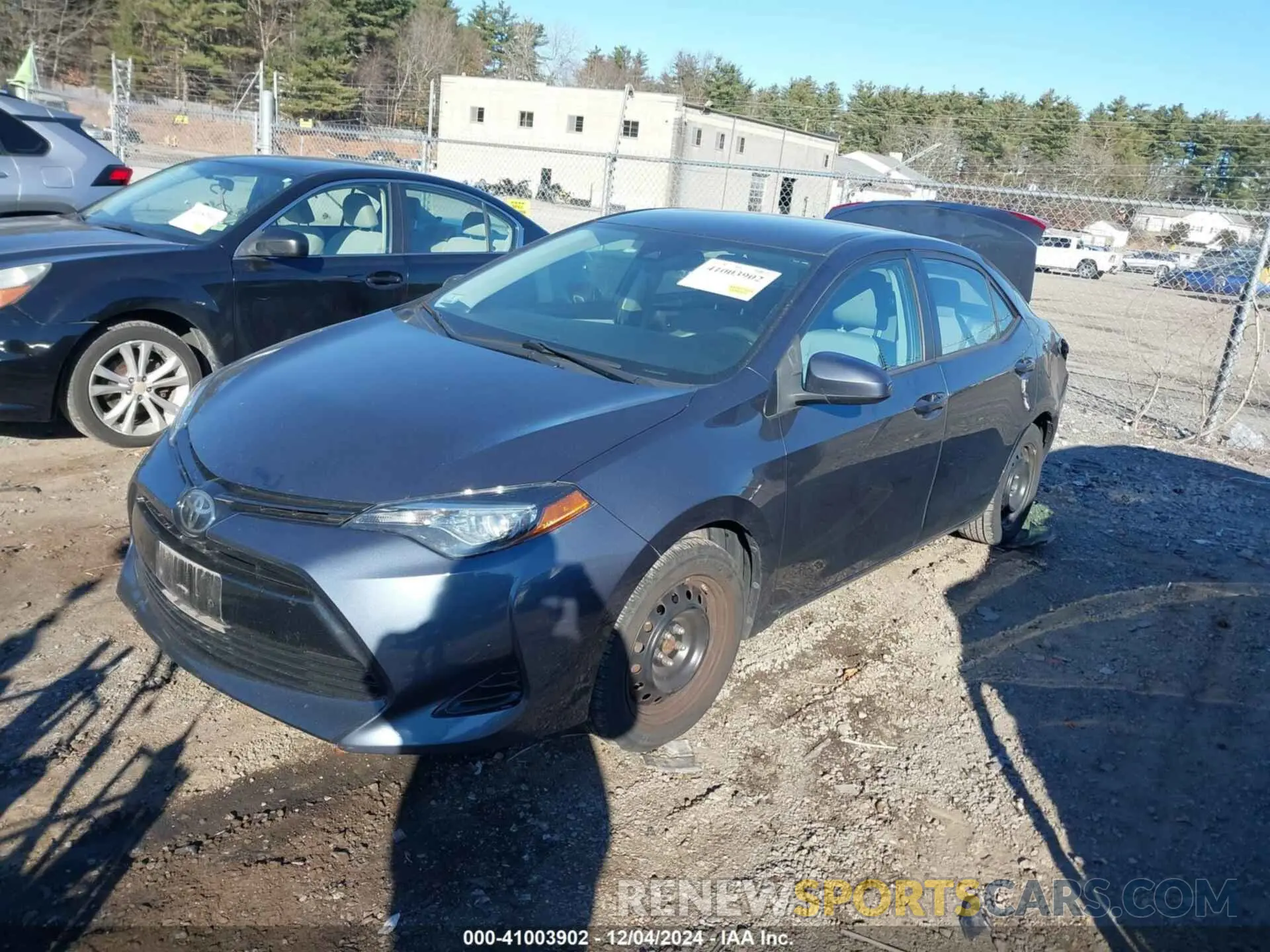 2 Photograph of a damaged car 2T1BURHE7KC141268 TOYOTA COROLLA 2019