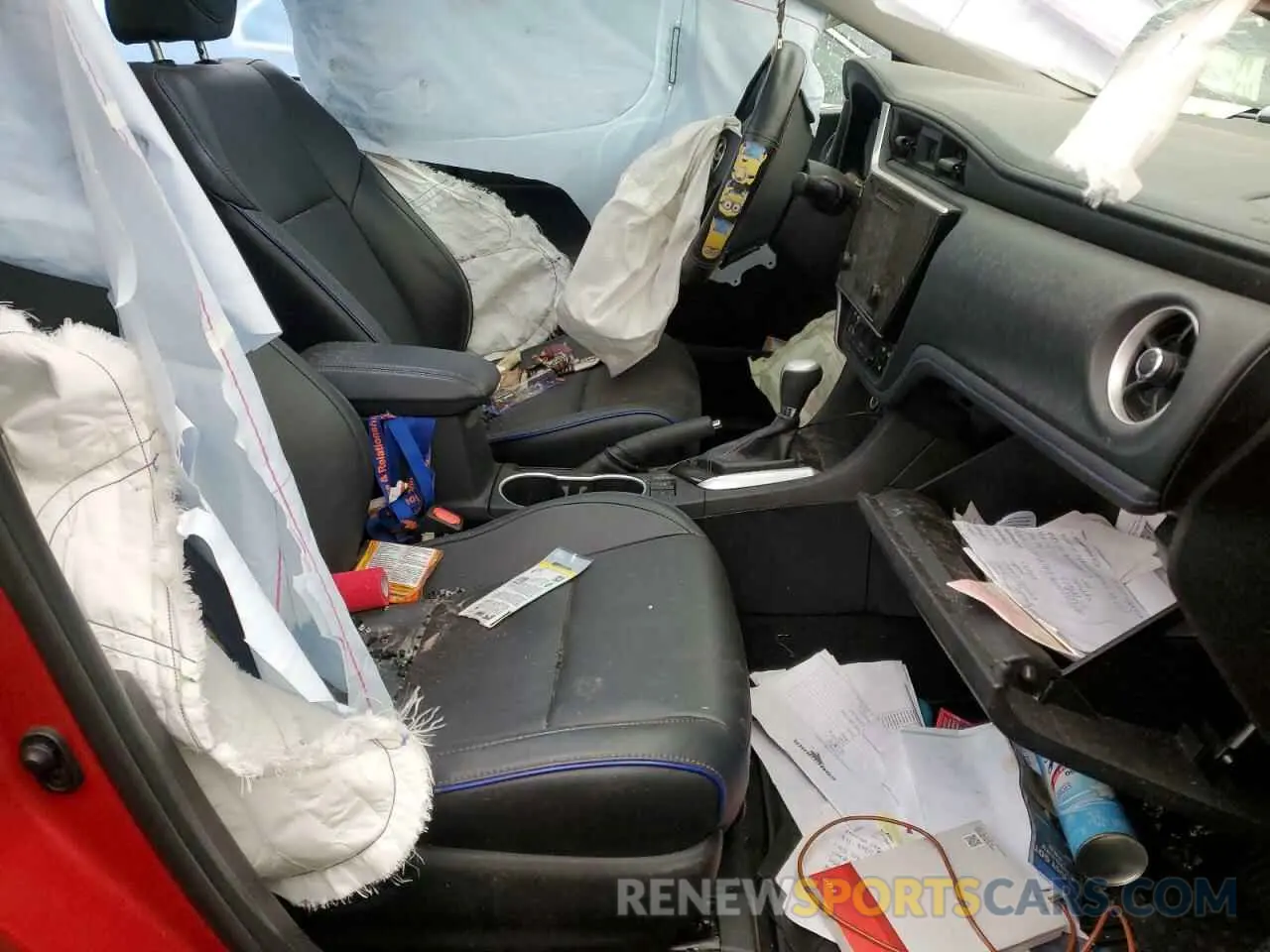 7 Photograph of a damaged car 2T1BURHE7KC142470 TOYOTA COROLLA 2019