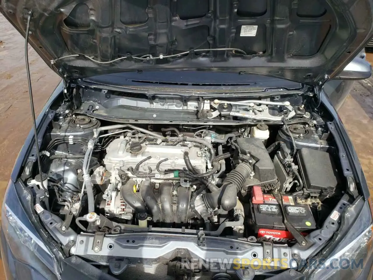 7 Photograph of a damaged car 2T1BURHE7KC142579 TOYOTA COROLLA 2019