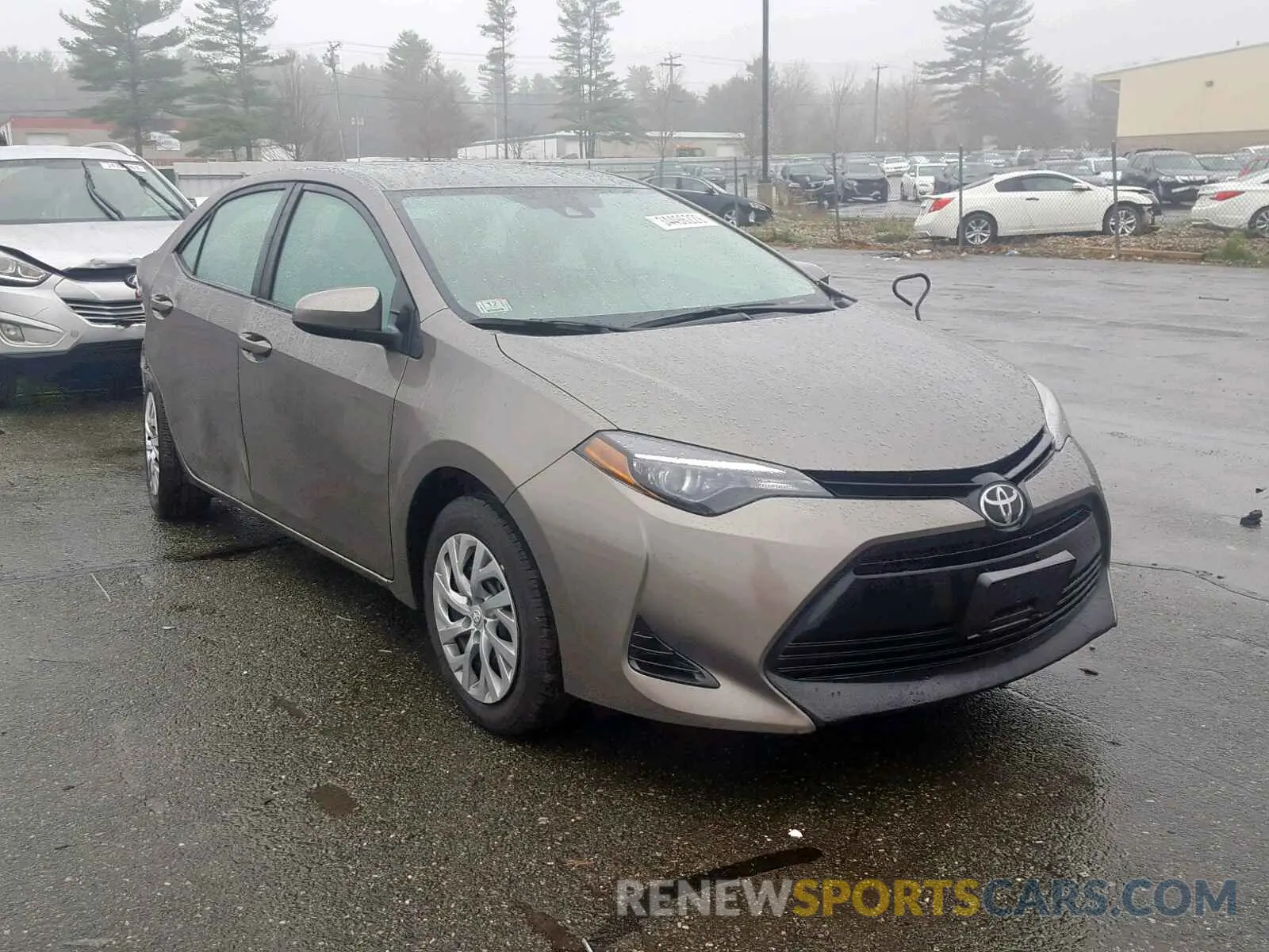 1 Photograph of a damaged car 2T1BURHE7KC146311 TOYOTA COROLLA 2019