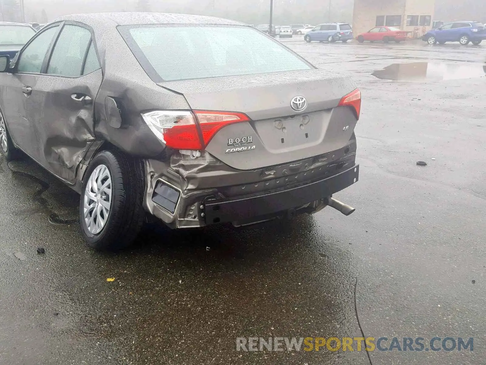 9 Photograph of a damaged car 2T1BURHE7KC146311 TOYOTA COROLLA 2019