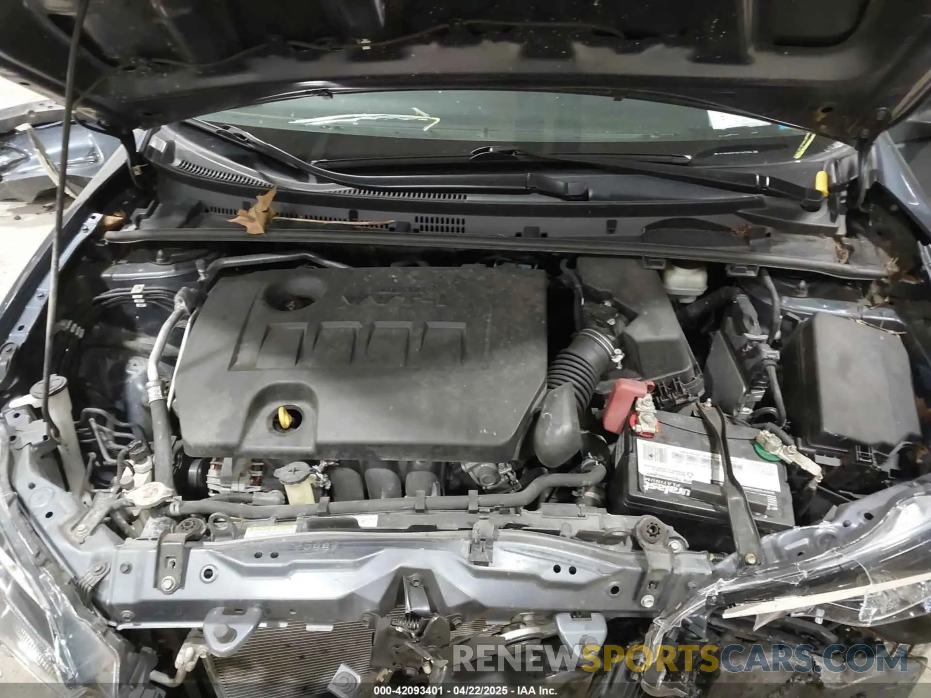 10 Photograph of a damaged car 2T1BURHE7KC147264 TOYOTA COROLLA 2019