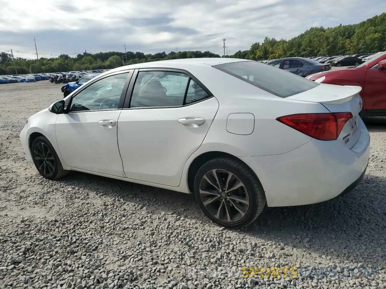 2 Photograph of a damaged car 2T1BURHE7KC157356 TOYOTA COROLLA 2019