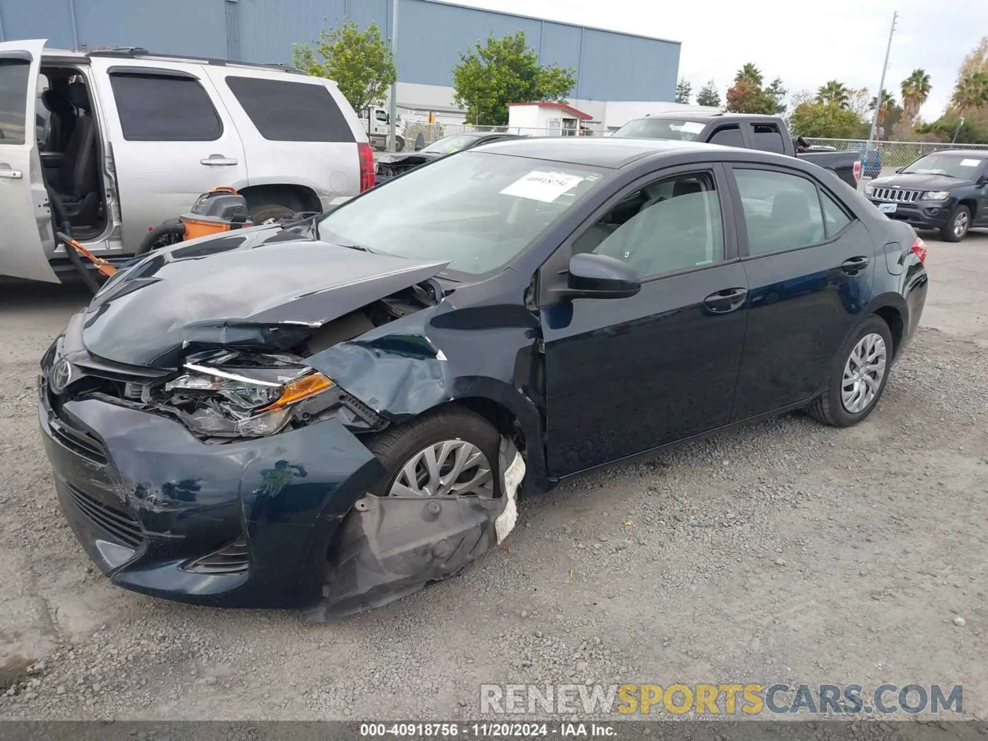 2 Photograph of a damaged car 2T1BURHE7KC178868 TOYOTA COROLLA 2019