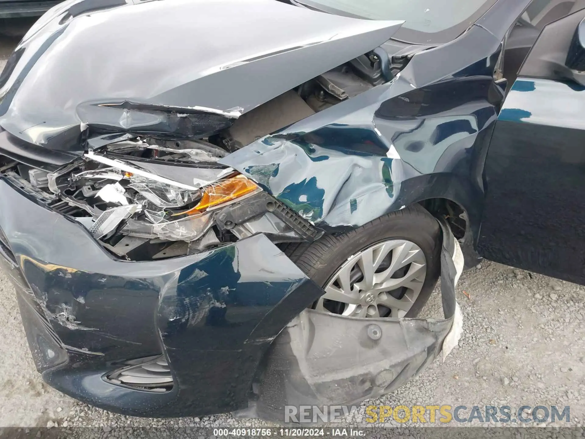 6 Photograph of a damaged car 2T1BURHE7KC178868 TOYOTA COROLLA 2019