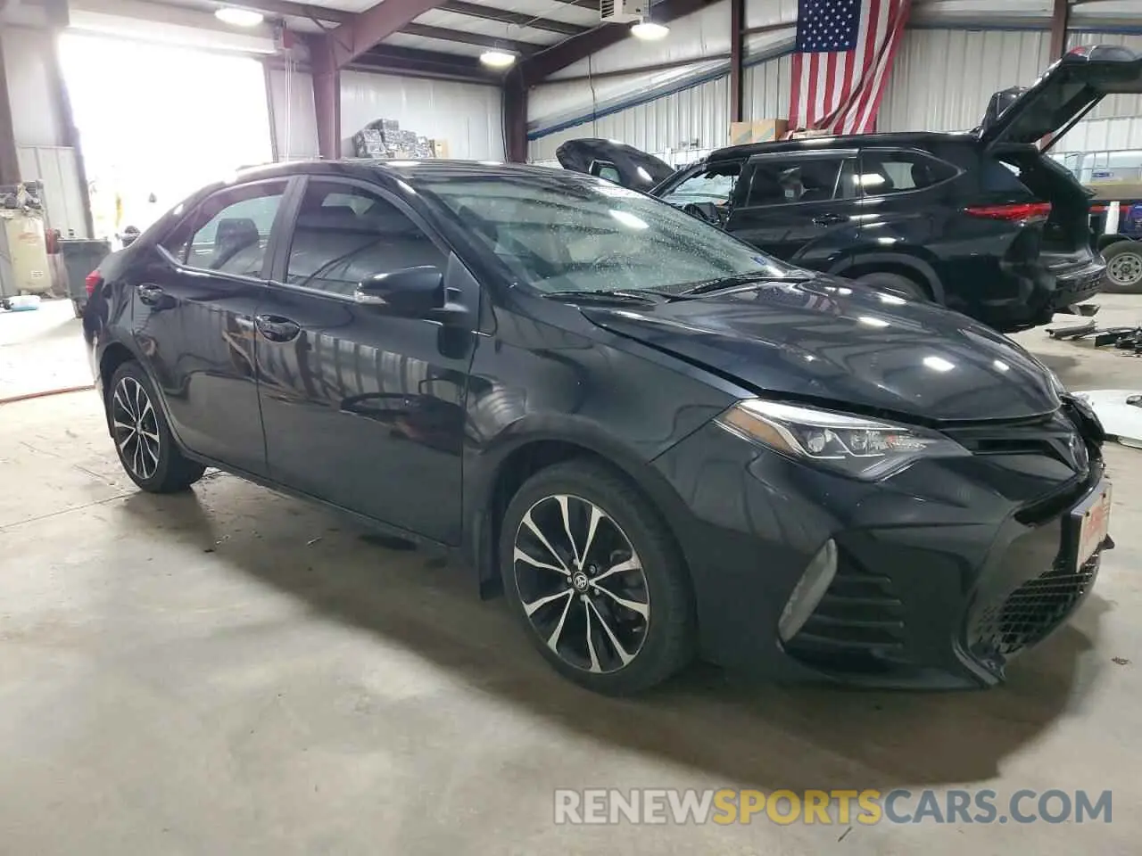 4 Фотография поврежденного автомобиля 2T1BURHE7KC192494 TOYOTA COROLLA 2019