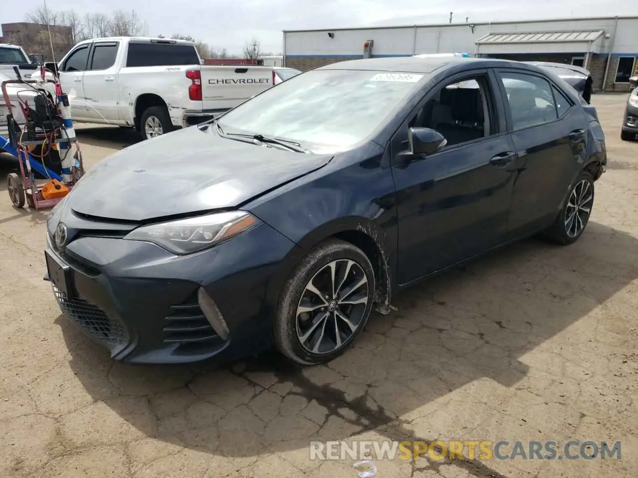 1 Фотография поврежденного автомобиля 2T1BURHE7KC192852 TOYOTA COROLLA 2019