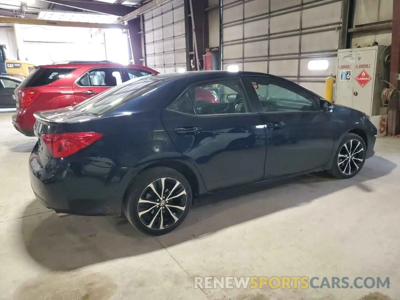 3 Photograph of a damaged car 2T1BURHE7KC199459 TOYOTA COROLLA 2019