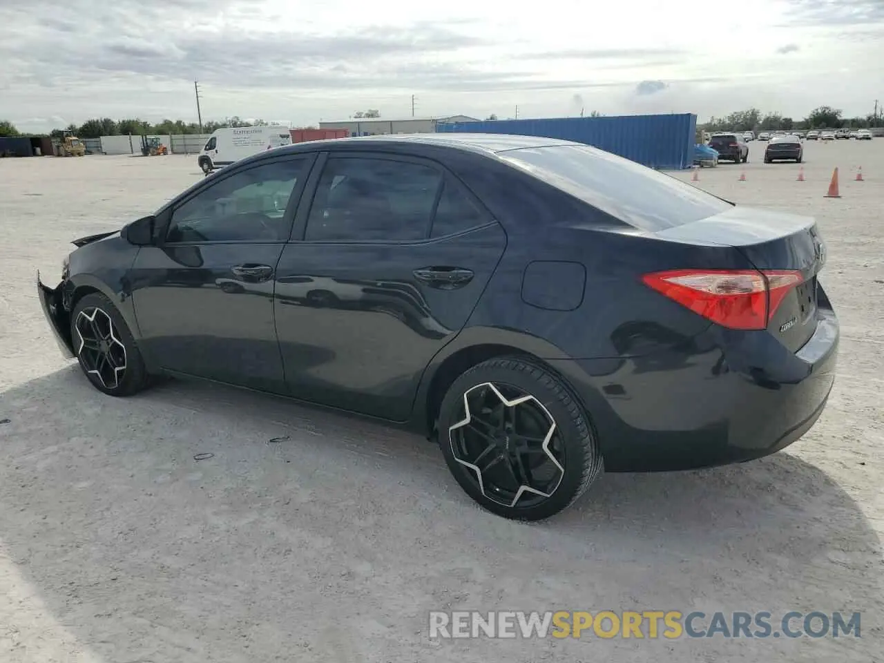 2 Фотография поврежденного автомобиля 2T1BURHE7KC202120 TOYOTA COROLLA 2019