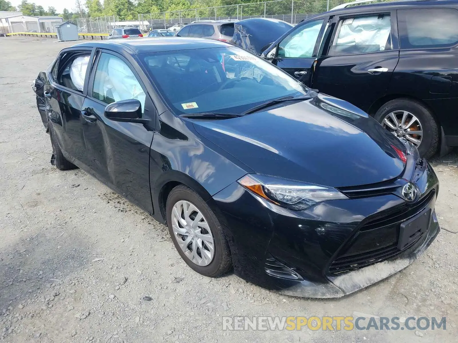 1 Photograph of a damaged car 2T1BURHE7KC208726 TOYOTA COROLLA 2019