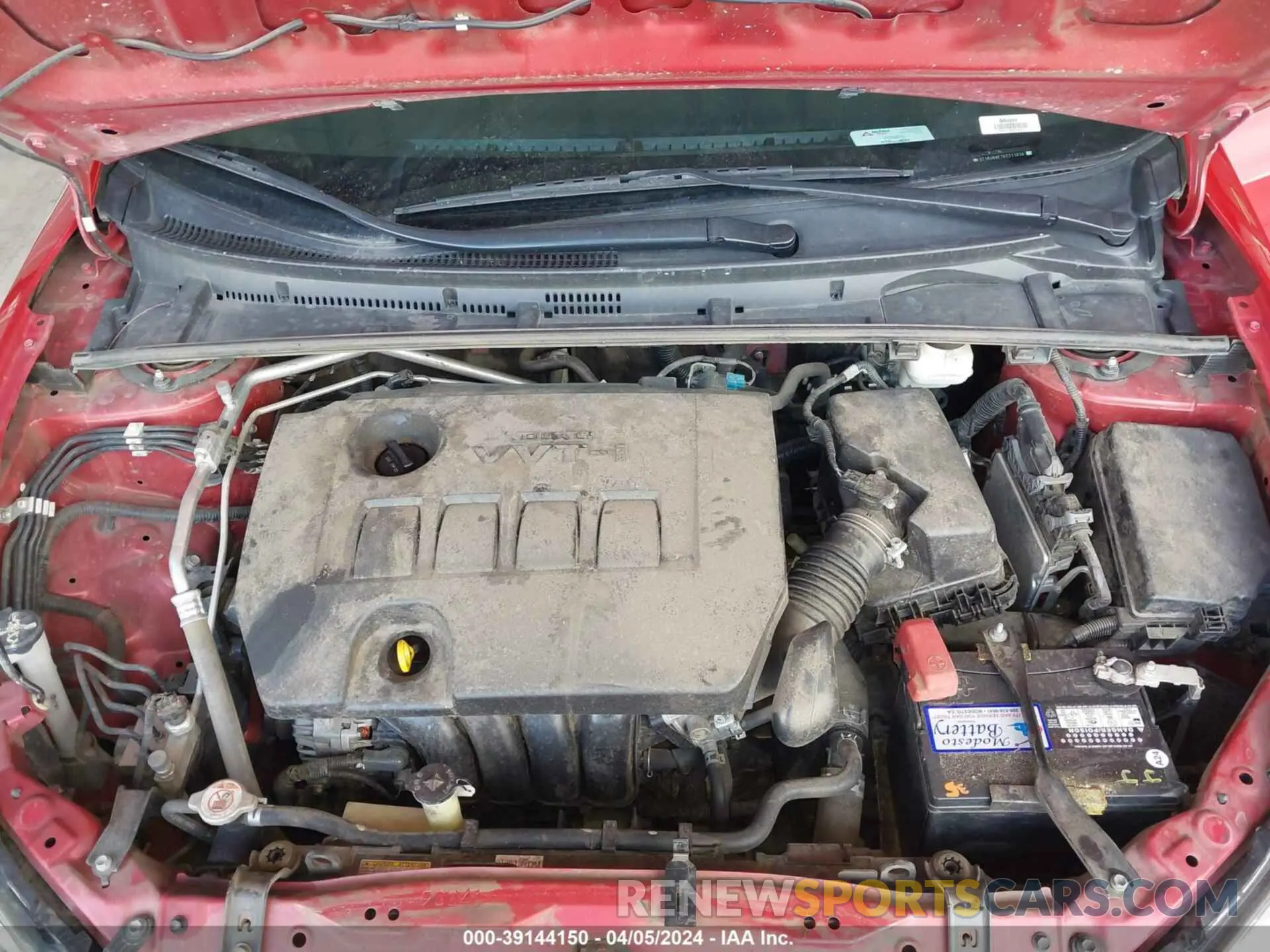 10 Photograph of a damaged car 2T1BURHE7KC211836 TOYOTA COROLLA 2019