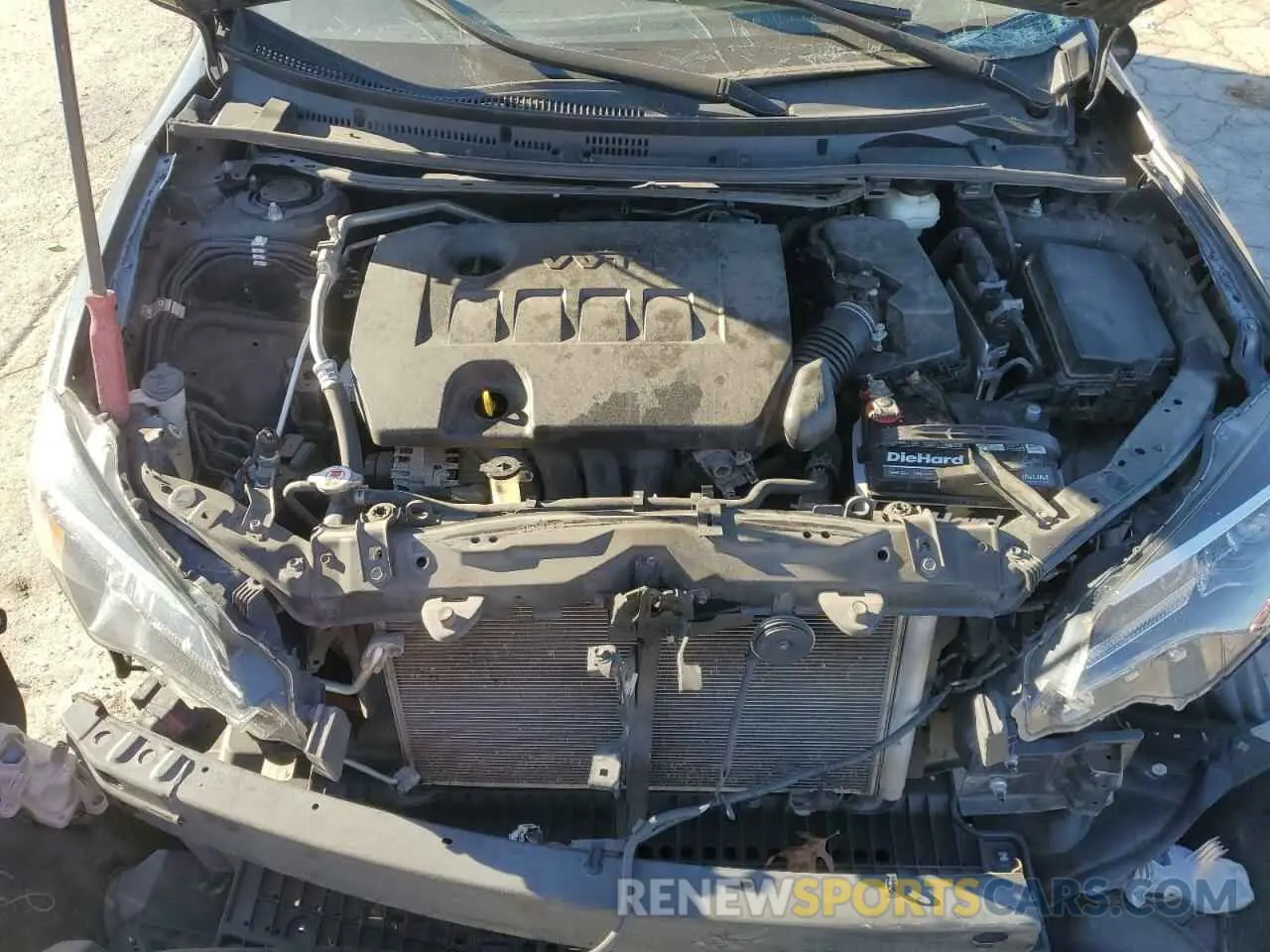 11 Photograph of a damaged car 2T1BURHE7KC227227 TOYOTA COROLLA 2019