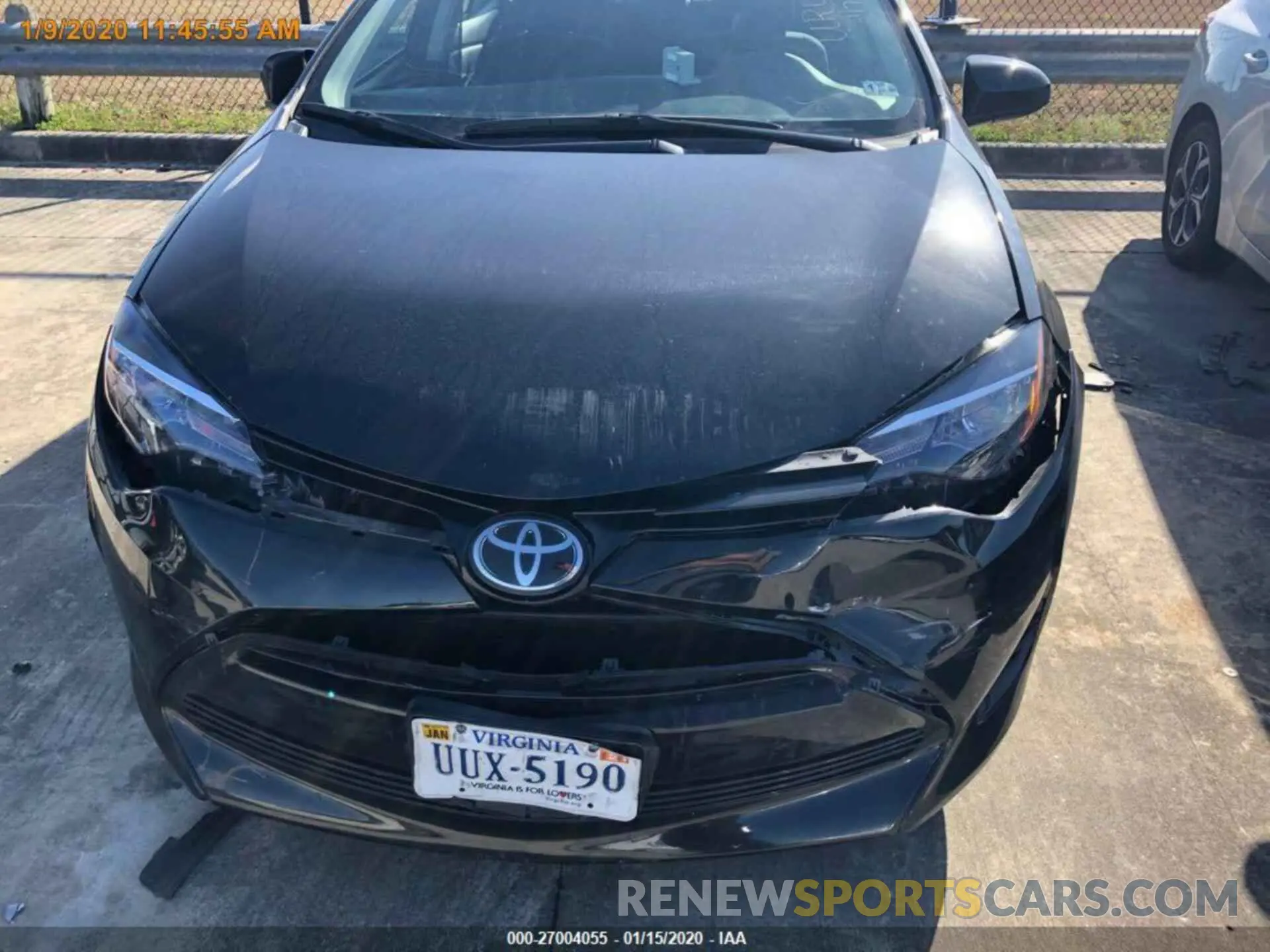 14 Photograph of a damaged car 2T1BURHE7KC234503 TOYOTA COROLLA 2019