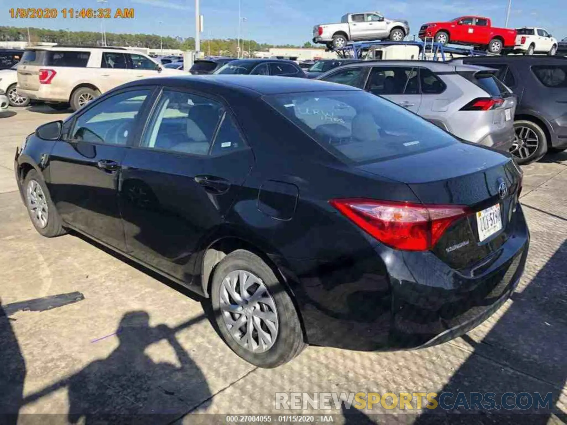 16 Photograph of a damaged car 2T1BURHE7KC234503 TOYOTA COROLLA 2019