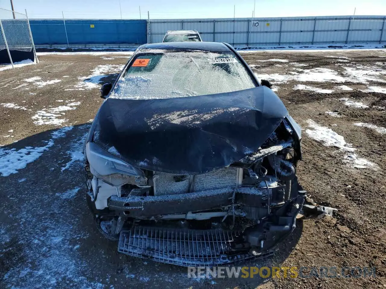 5 Photograph of a damaged car 2T1BURHE7KC235389 TOYOTA COROLLA 2019