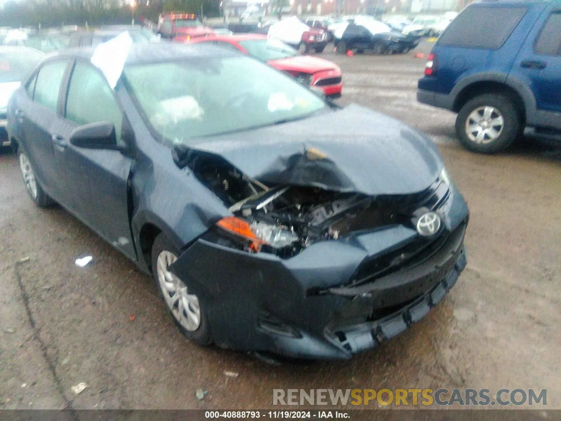 6 Фотография поврежденного автомобиля 2T1BURHE7KC241807 TOYOTA COROLLA 2019