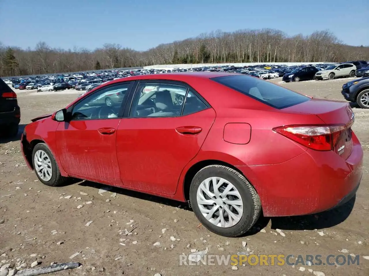 2 Photograph of a damaged car 2T1BURHE8KC132028 TOYOTA COROLLA 2019
