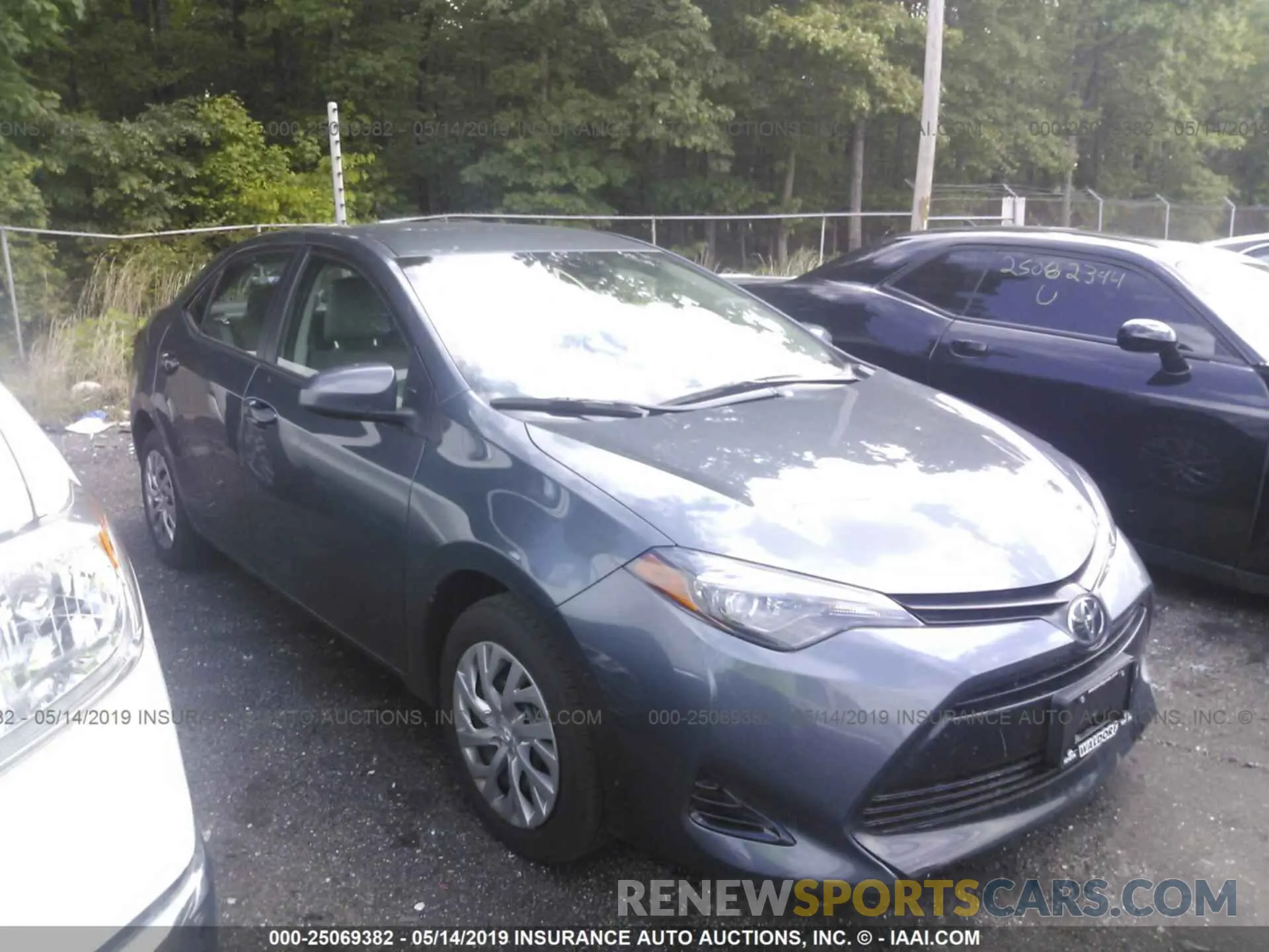 1 Photograph of a damaged car 2T1BURHE8KC138783 TOYOTA COROLLA 2019
