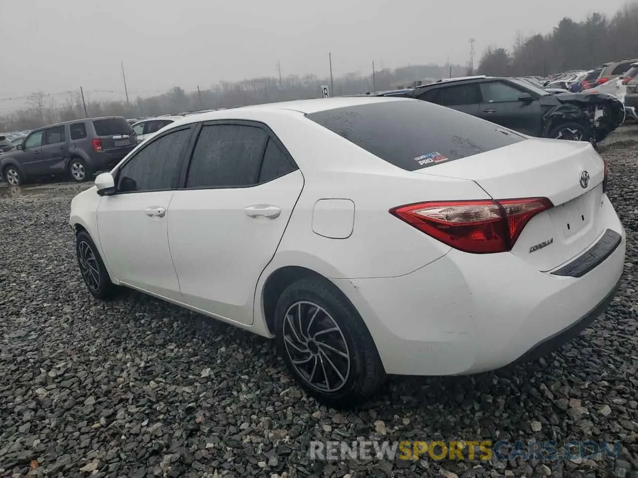 2 Фотография поврежденного автомобиля 2T1BURHE8KC141330 TOYOTA COROLLA 2019