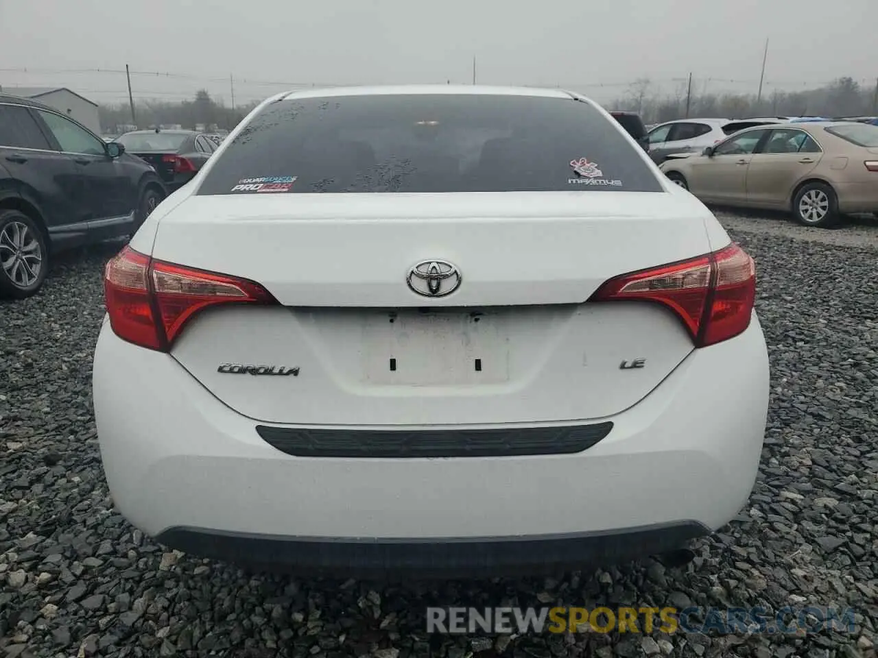 6 Фотография поврежденного автомобиля 2T1BURHE8KC141330 TOYOTA COROLLA 2019