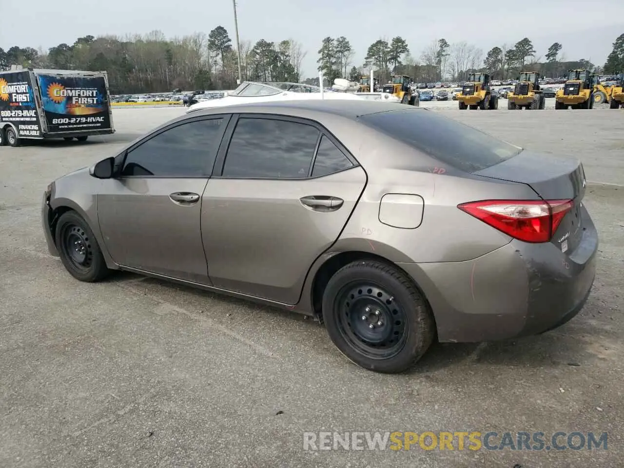 2 Photograph of a damaged car 2T1BURHE8KC143837 TOYOTA COROLLA 2019