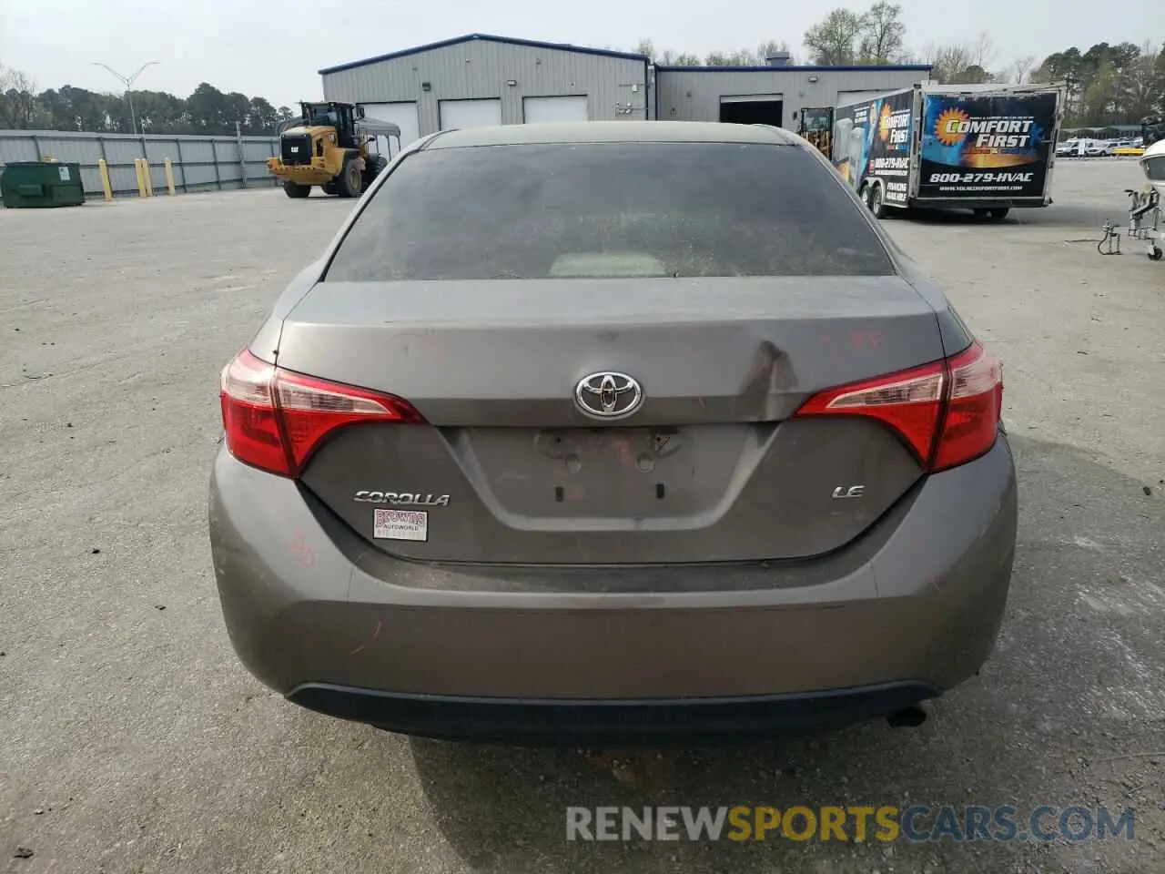 6 Photograph of a damaged car 2T1BURHE8KC143837 TOYOTA COROLLA 2019