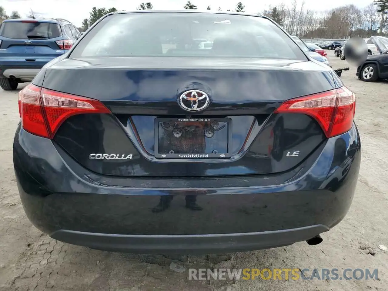 6 Photograph of a damaged car 2T1BURHE8KC145085 TOYOTA COROLLA 2019