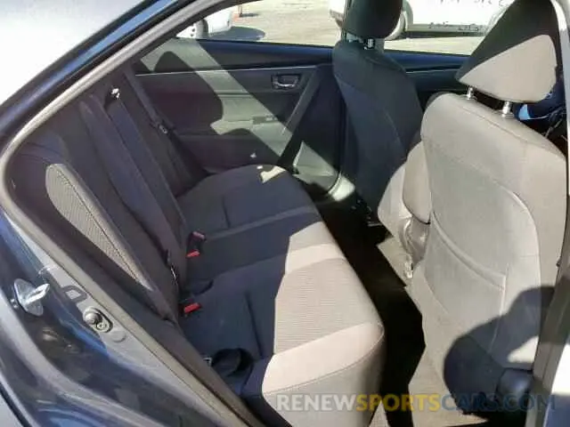 6 Photograph of a damaged car 2T1BURHE8KC147371 TOYOTA COROLLA 2019