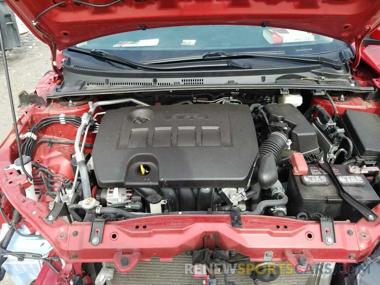7 Photograph of a damaged car 2T1BURHE8KC149606 TOYOTA COROLLA 2019