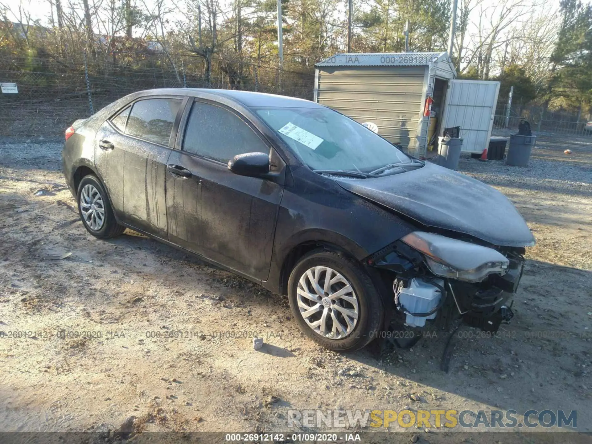 1 Photograph of a damaged car 2T1BURHE8KC172013 TOYOTA COROLLA 2019