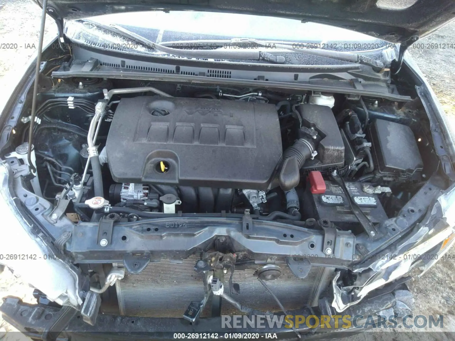10 Photograph of a damaged car 2T1BURHE8KC172013 TOYOTA COROLLA 2019