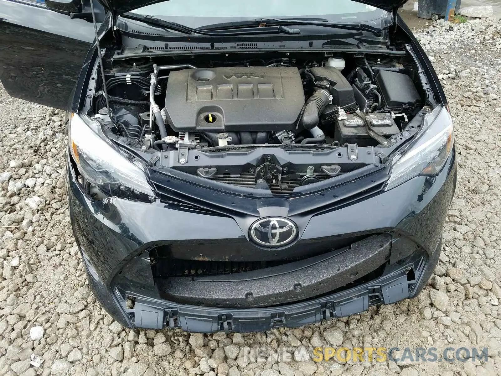 7 Photograph of a damaged car 2T1BURHE8KC173355 TOYOTA COROLLA 2019