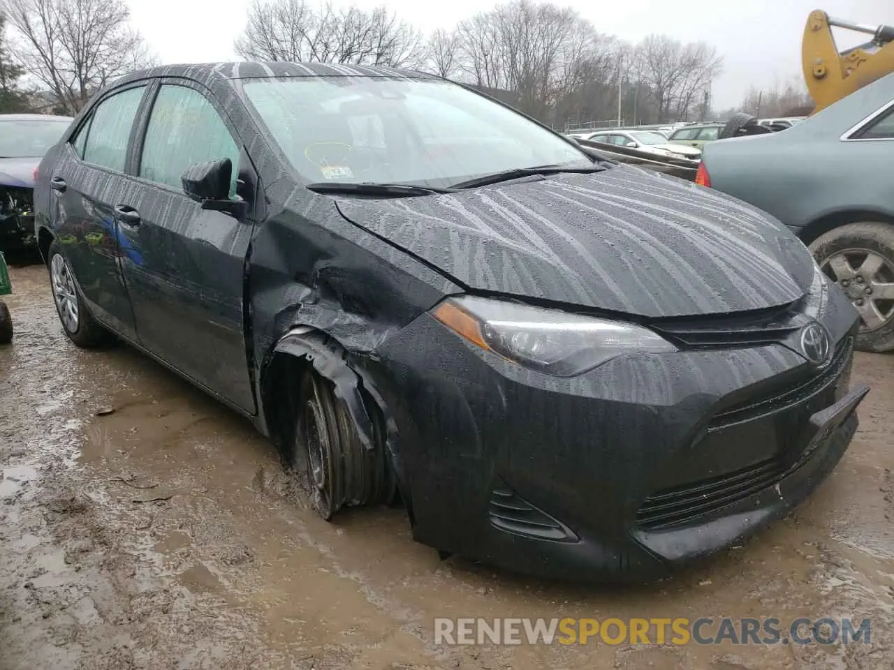 9 Photograph of a damaged car 2T1BURHE8KC176918 TOYOTA COROLLA 2019