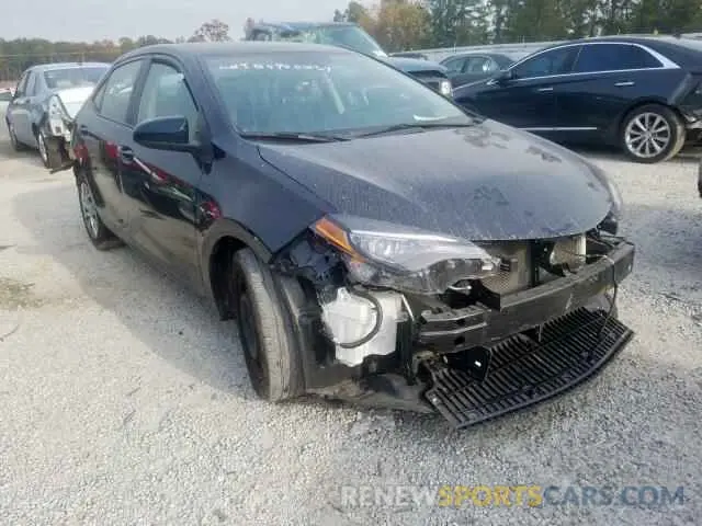 1 Photograph of a damaged car 2T1BURHE8KC178569 TOYOTA COROLLA 2019