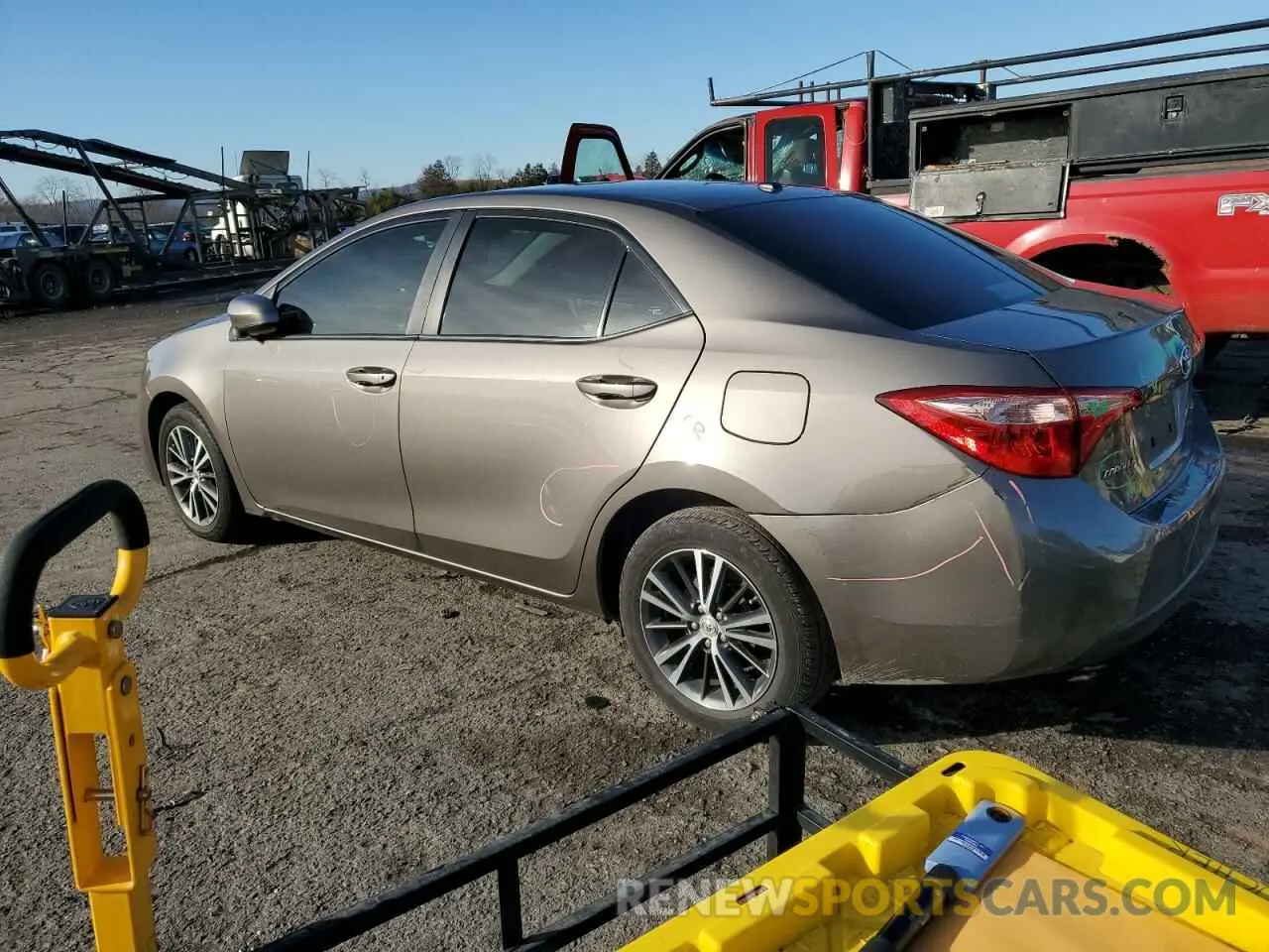 2 Фотография поврежденного автомобиля 2T1BURHE8KC191340 TOYOTA COROLLA 2019
