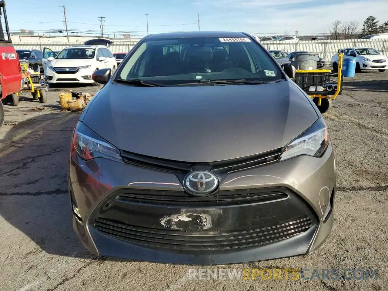 5 Фотография поврежденного автомобиля 2T1BURHE8KC191340 TOYOTA COROLLA 2019