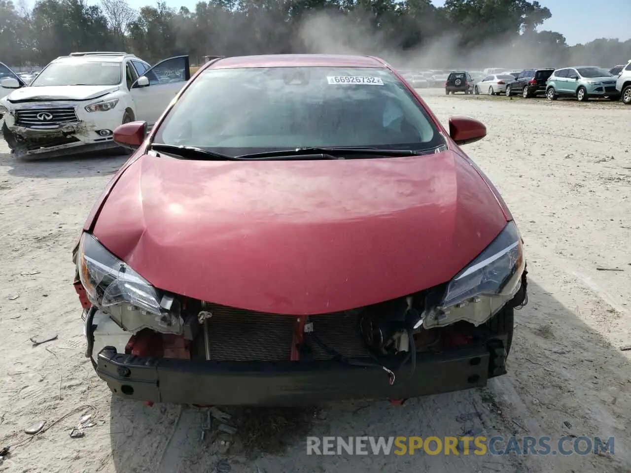 5 Photograph of a damaged car 2T1BURHE8KC193217 TOYOTA COROLLA 2019