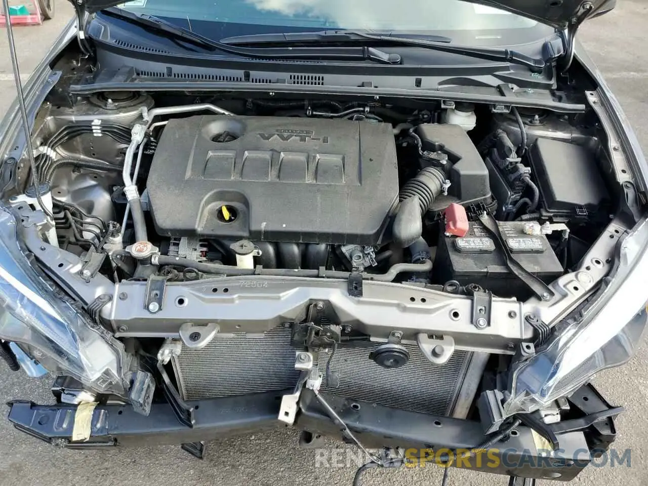 11 Фотография поврежденного автомобиля 2T1BURHE8KC194321 TOYOTA COROLLA 2019