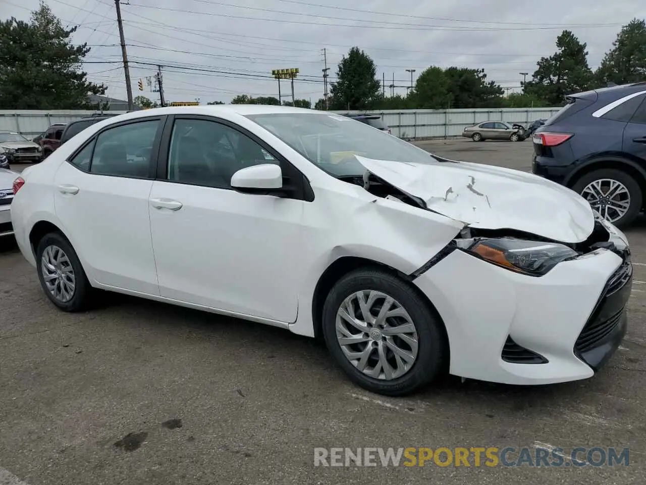 4 Фотография поврежденного автомобиля 2T1BURHE8KC202238 TOYOTA COROLLA 2019