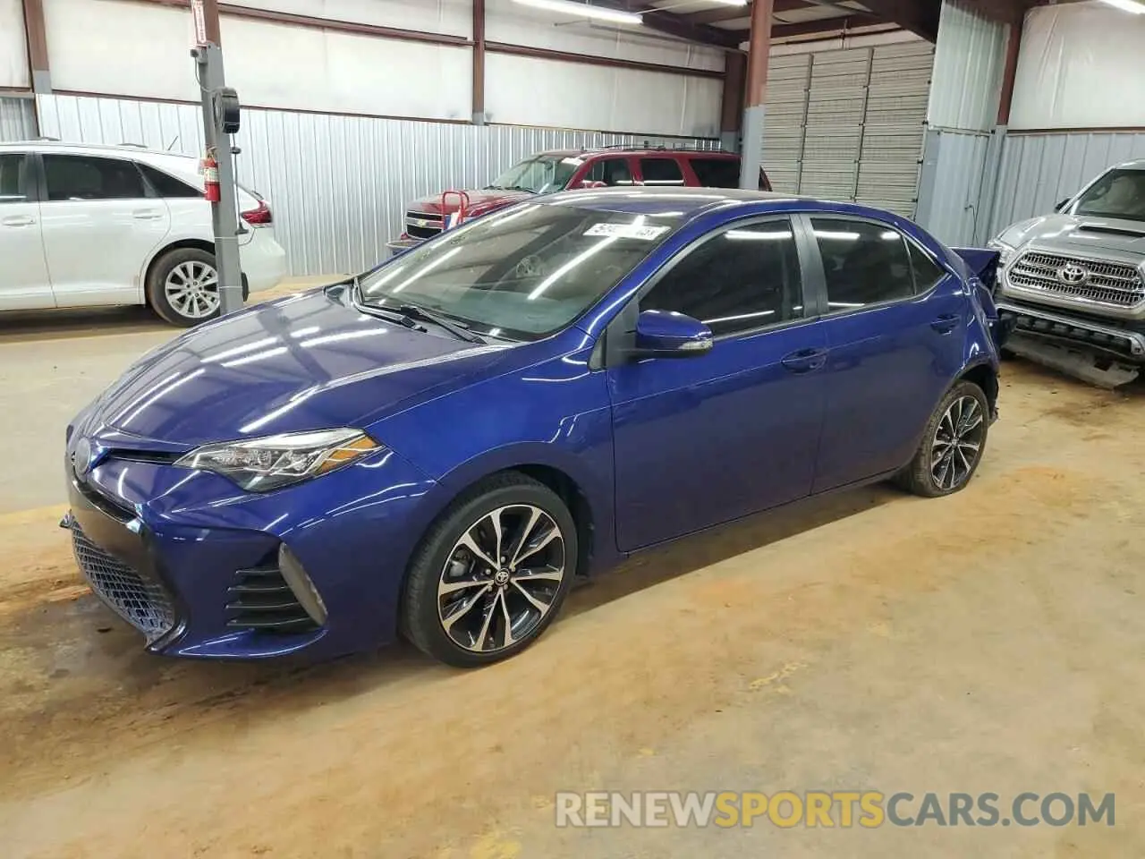 1 Photograph of a damaged car 2T1BURHE8KC216320 TOYOTA COROLLA 2019
