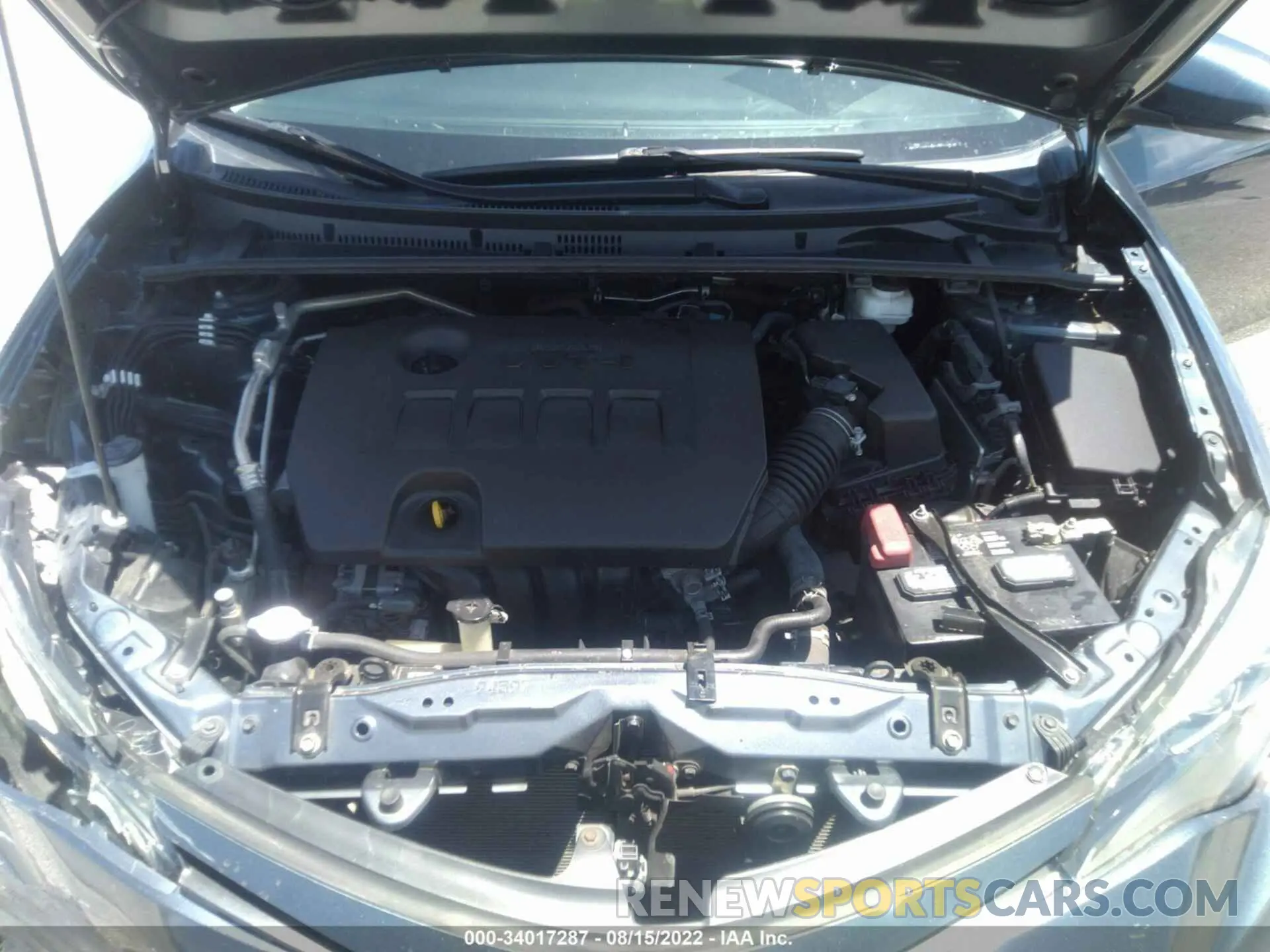 10 Фотография поврежденного автомобиля 2T1BURHE8KC216382 TOYOTA COROLLA 2019