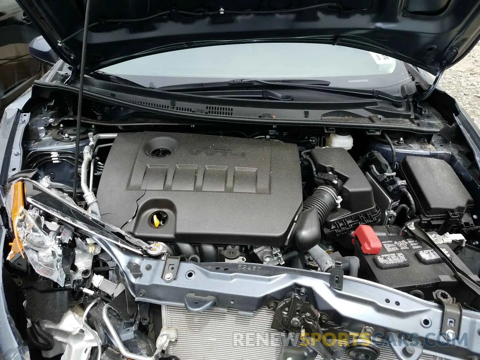 7 Photograph of a damaged car 2T1BURHE8KC224207 TOYOTA COROLLA 2019