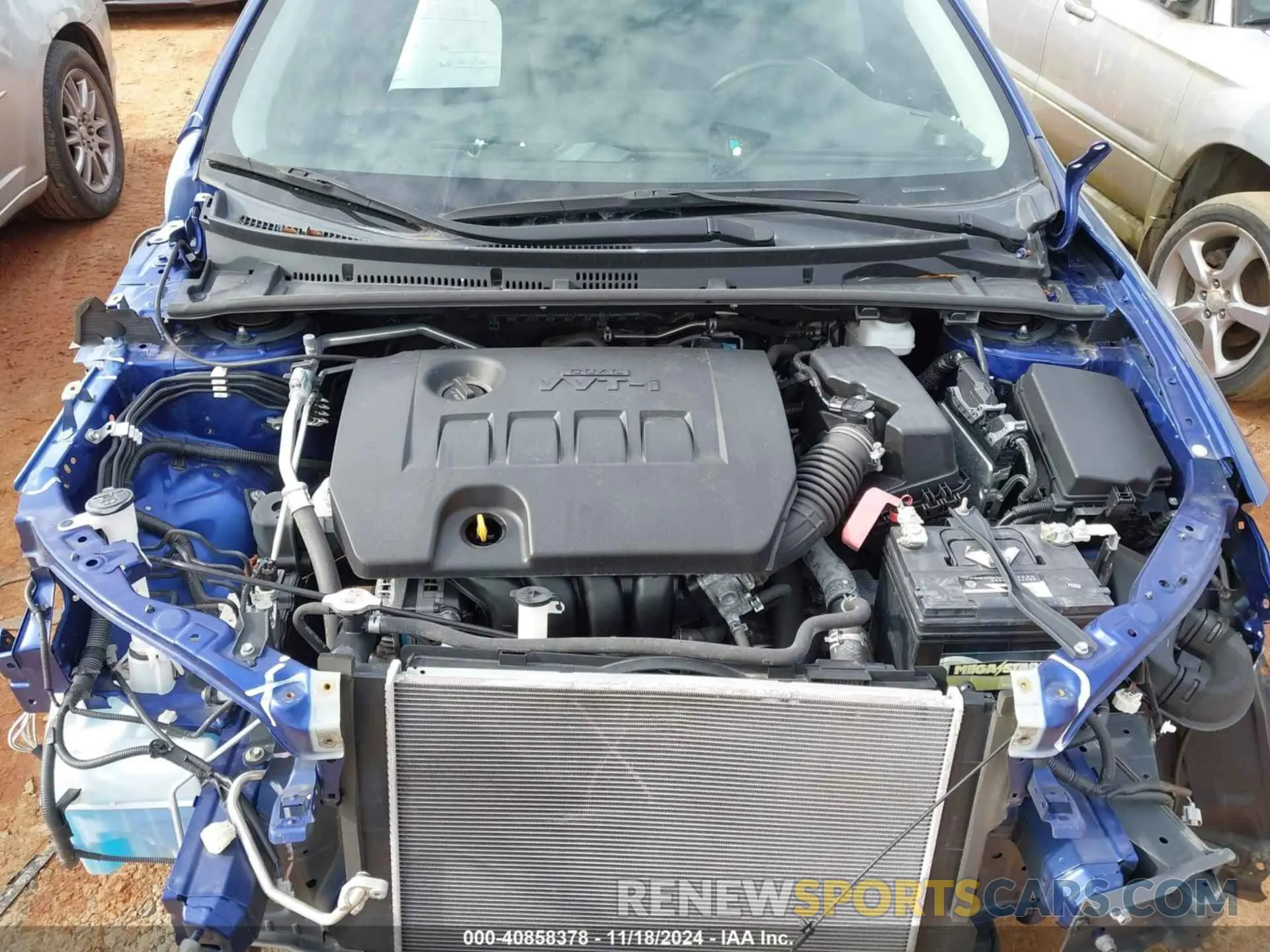10 Фотография поврежденного автомобиля 2T1BURHE8KC224479 TOYOTA COROLLA 2019