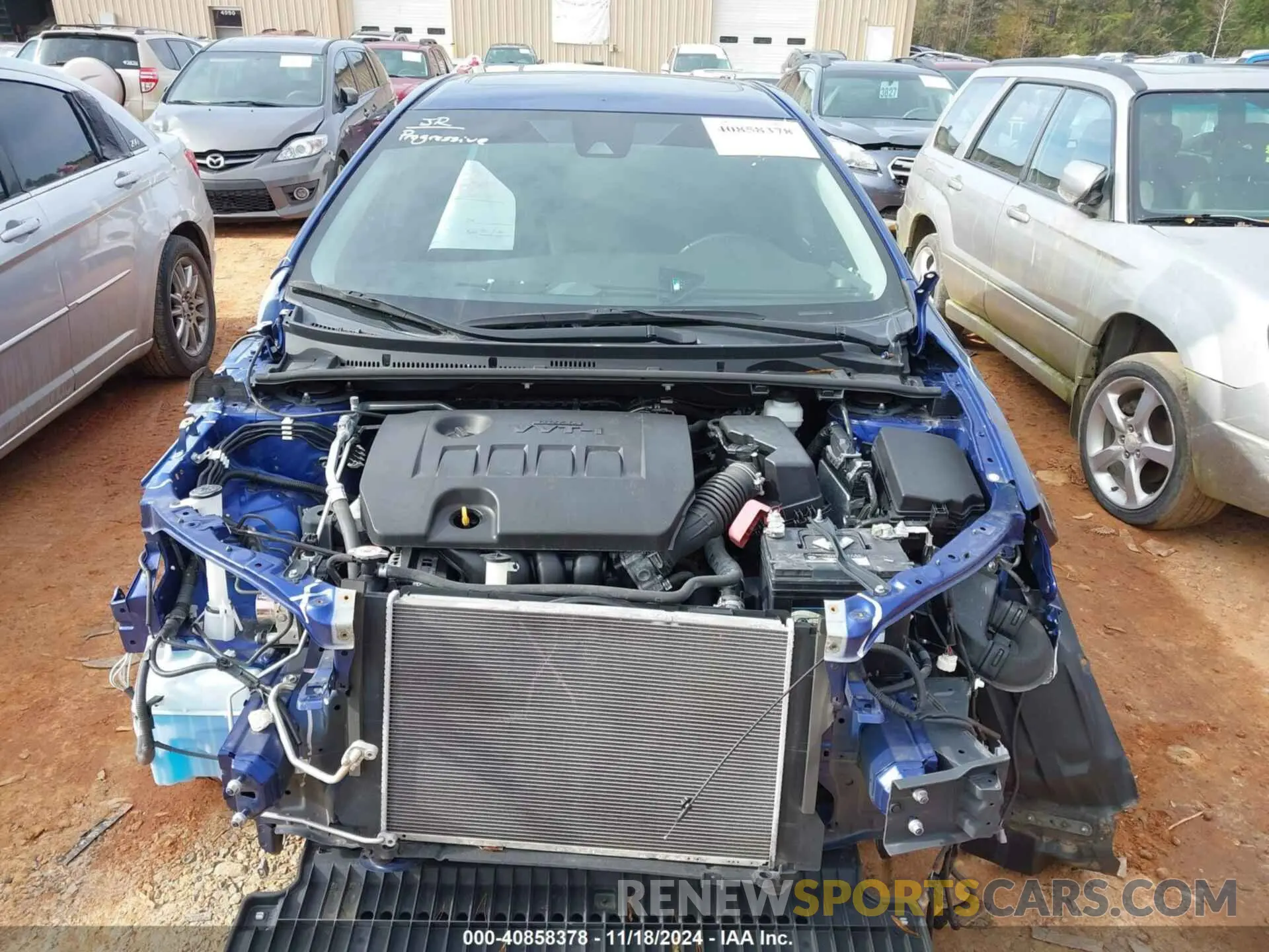 12 Фотография поврежденного автомобиля 2T1BURHE8KC224479 TOYOTA COROLLA 2019