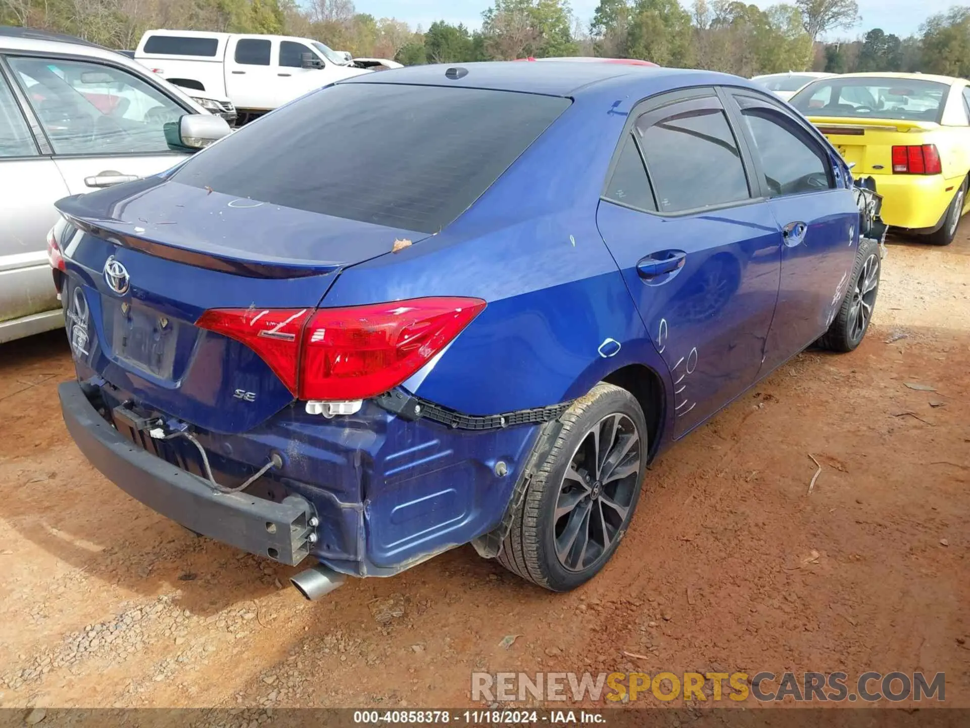 4 Фотография поврежденного автомобиля 2T1BURHE8KC224479 TOYOTA COROLLA 2019