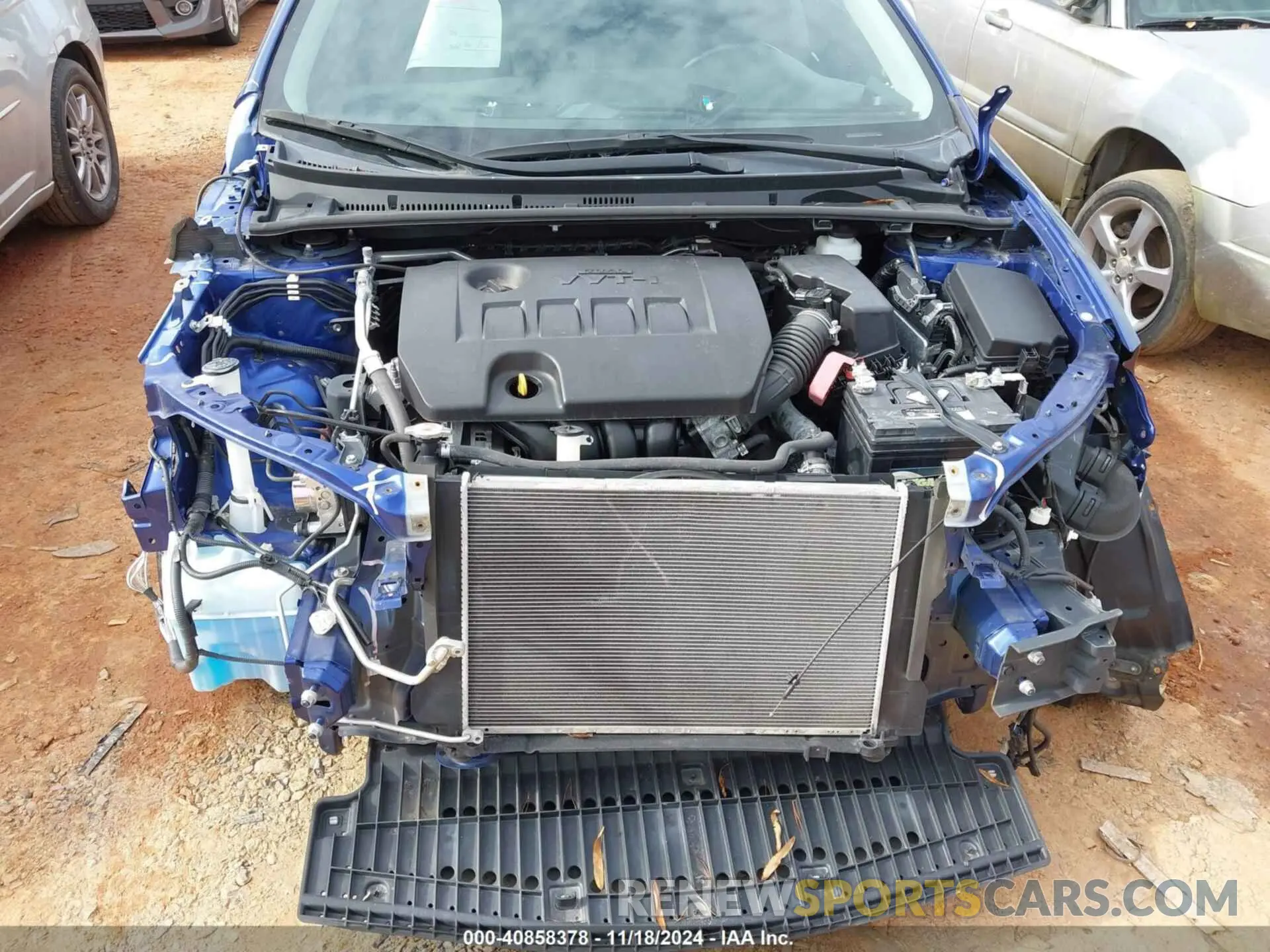 6 Фотография поврежденного автомобиля 2T1BURHE8KC224479 TOYOTA COROLLA 2019