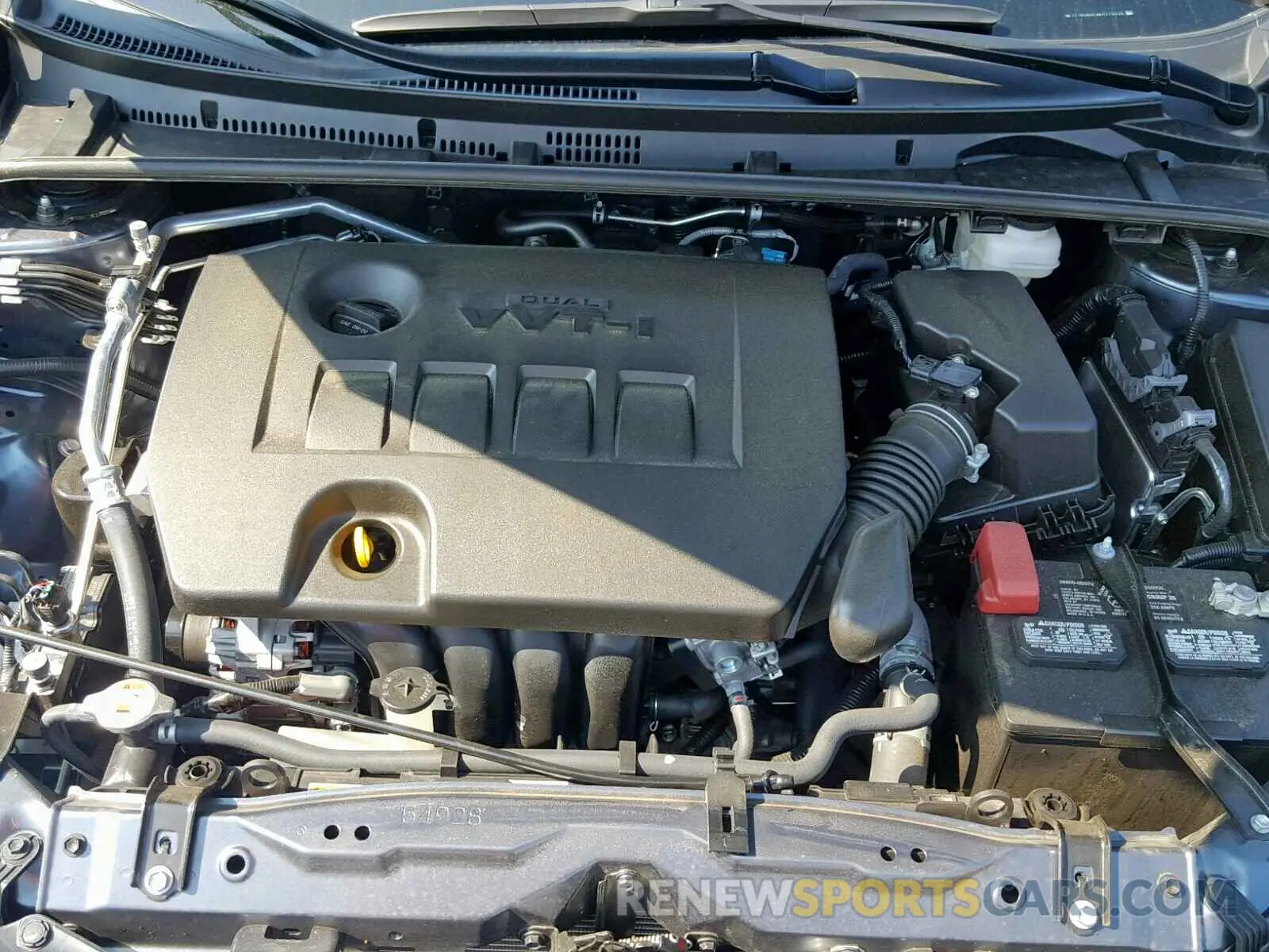 7 Photograph of a damaged car 2T1BURHE8KC226698 TOYOTA COROLLA 2019